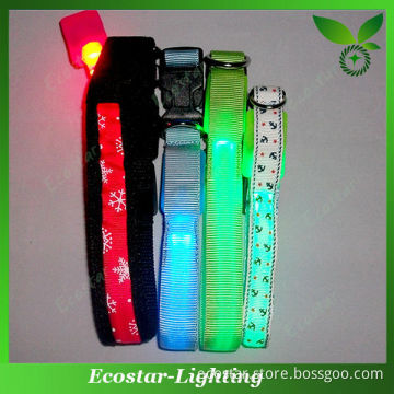 Flashing lights dog collars for Christmas